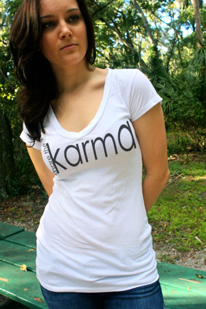 share the karma tee